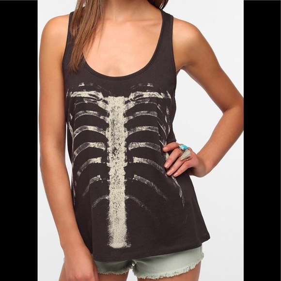 Urban Outfitters Tops - WorkShop Rib Cage Tank